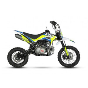 Alternative view of Pit Bike Kayo TD125 Edizione Limitata: aria, motore YX 125cc, Giallo Fluo 14-12"