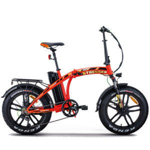 Alternative view of Bici Elettrica NCX Stressed Alloy: 250W, 36V, 20"