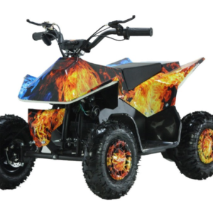 Alternative view of Mini Quad Elettrico KXD M2: Flame 500W 36V Ruote 6"